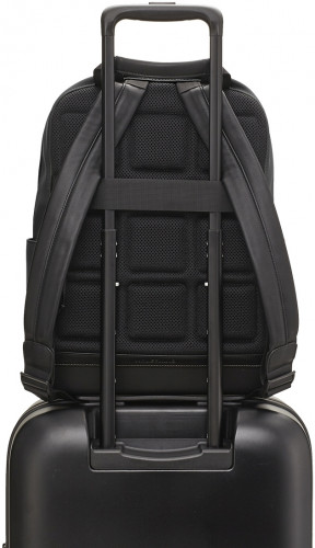 РюкзакДА Moleskine THE BACKPACK SOFT TOUCH (ET9CC02BKBK) 41x13x32см полиуретан черный